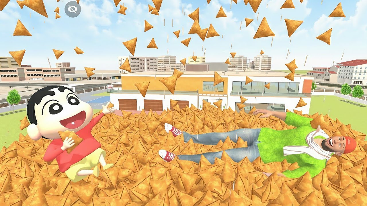 Franklin Ki City Mein Itne Saare SAMOSE Kaise?! 😱 | Indian Theft Auto Simulator
