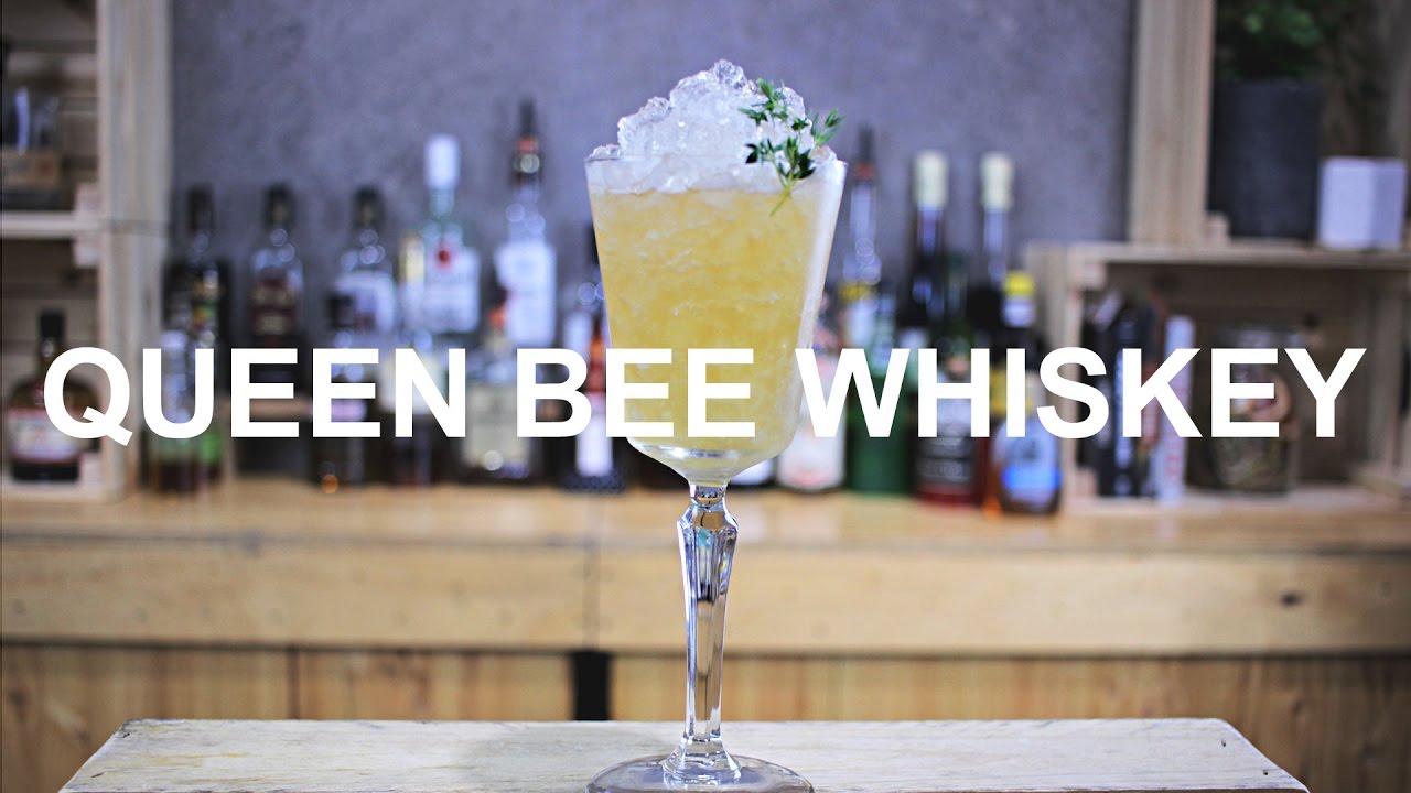 Рецепт виски-коктейля &laquo;Queen Bee&raquo; &mdash; СОЧЕТАНИЕ МЕДА И ТИМЬЯНА!!