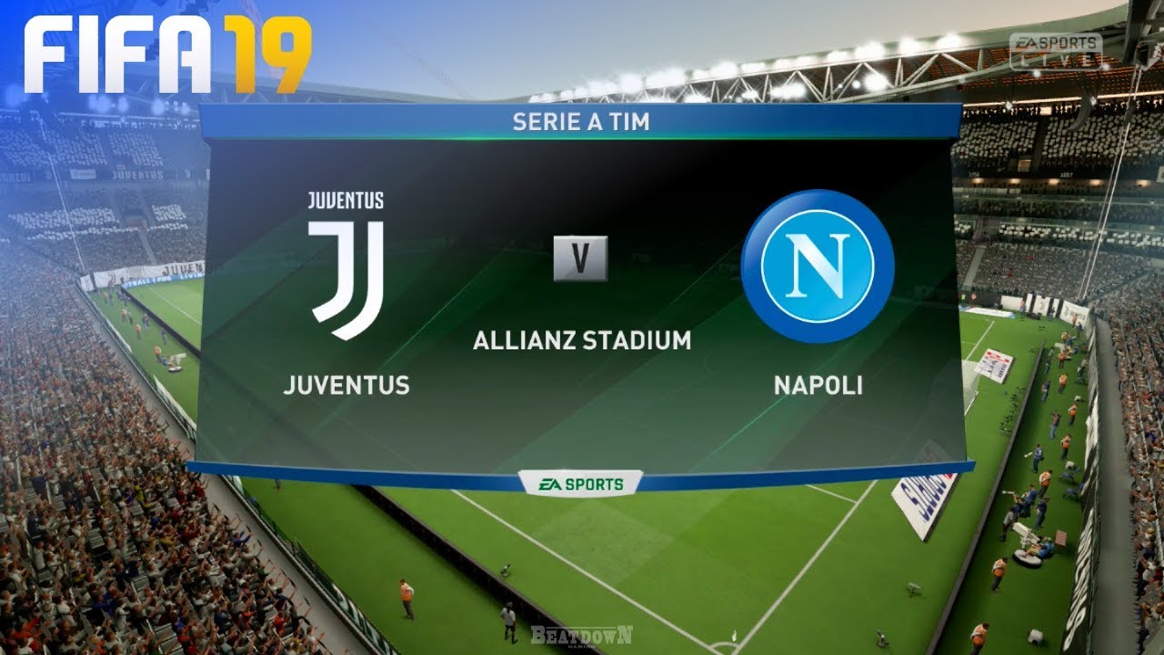 FIFA 19 - Juventus vs. Napoli @ Allianz Stadium