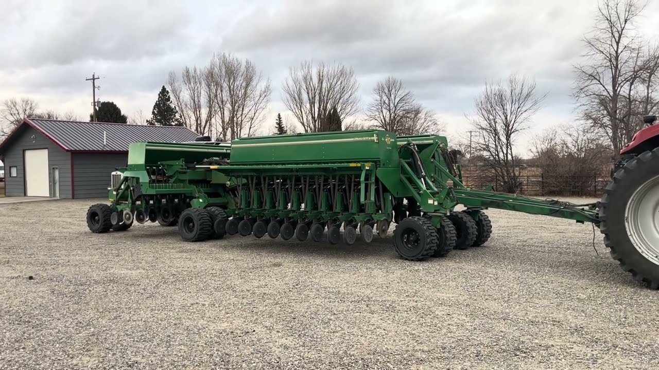 2008 Great Plains Drill Folding & Unfolding 