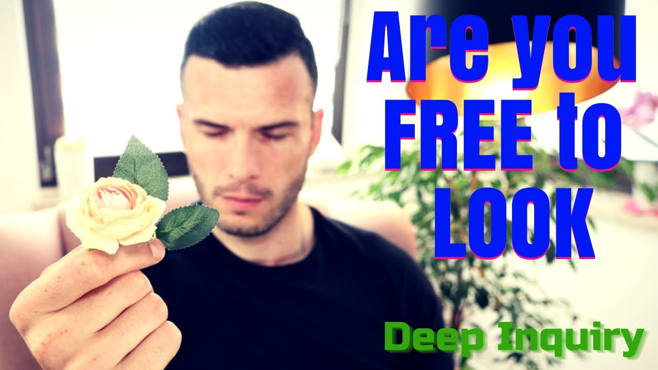 When you are FREE to LOOK... - Deep Inquiry