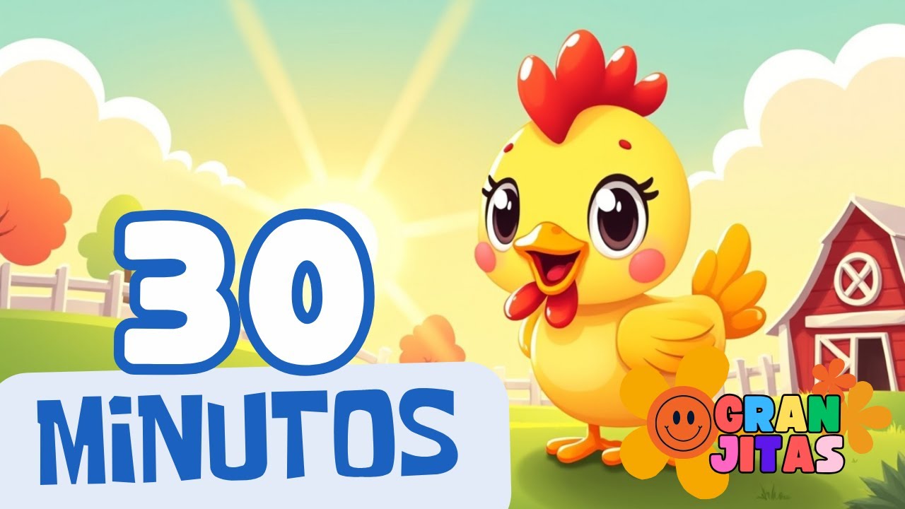 🐓🎶 🐓 Coco el gallo canta feliz – Música infantil para comenzar el día