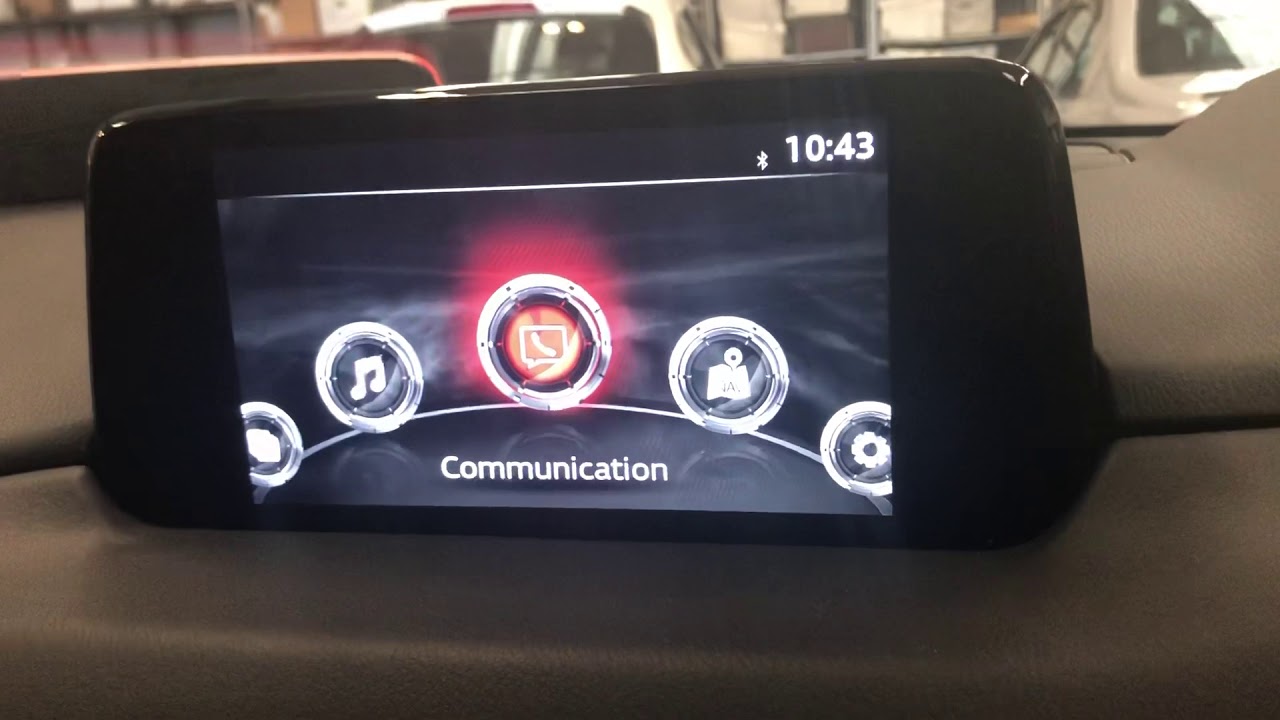 Предупреждение об ограничении скорости Mazda