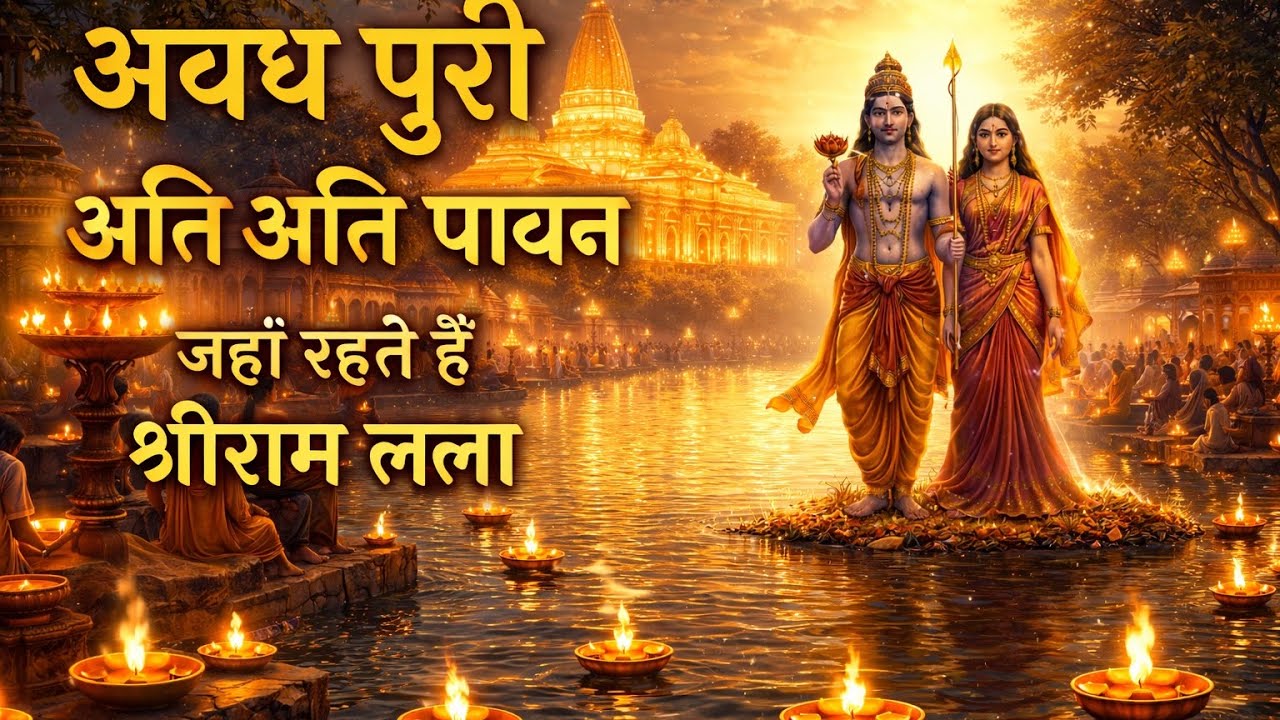 अवध पुरी अति अति पावन | सरयू तट भावपूर्ण भजन | Jai Shri RamBhajan2026#JaiShriRam#AvadhPuri#RamLalla