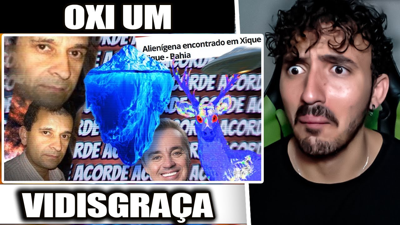 O Iceberg de Teorias da Conspiração Brasileiras | Leozin React