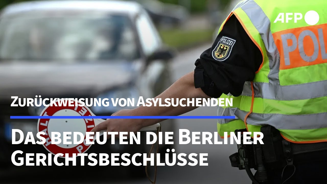 Zurückweisungen: Das bedeuten die Berliner Gerichtsbeschlüsse | AFP