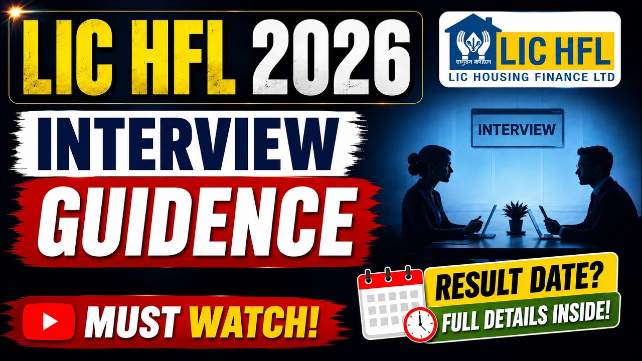 LIC HFL Junior Assistant Interview Guide: Exact Topics & Real Experiences! |Result date| #lichfl