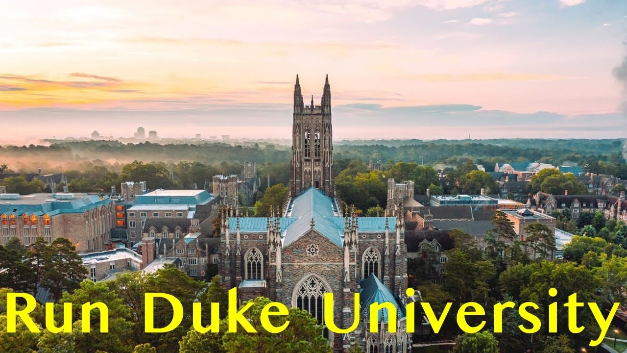 Virtual Run Duke University 4K