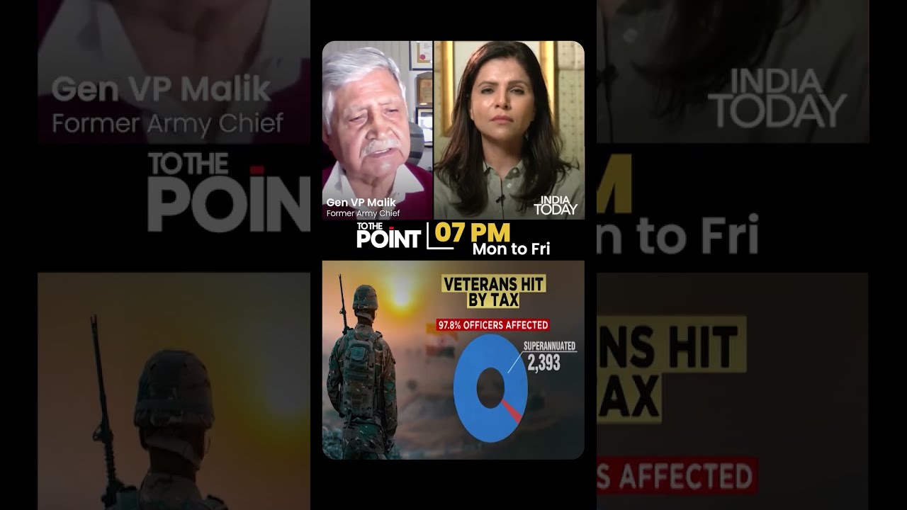 General VP Malik: &ldquo;Disability Pension Tax Totally Unjustified&rdquo; | Armed Forces Morale at Risk
