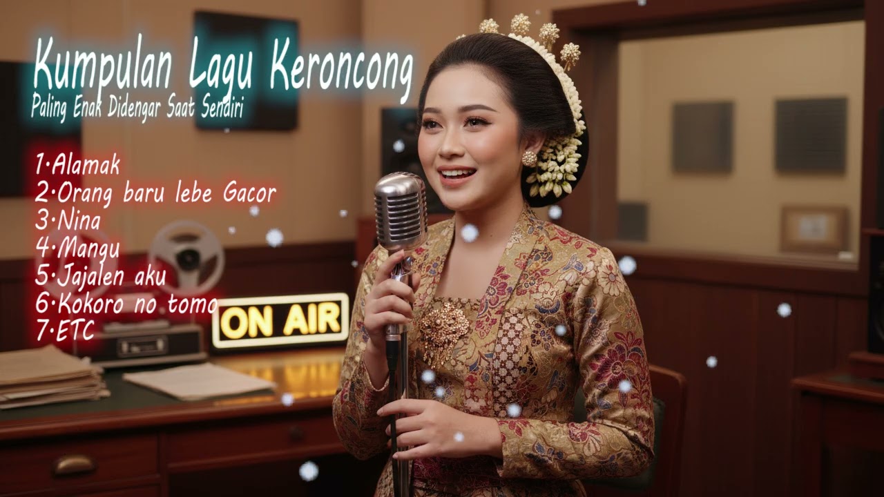 Kumpulan Lagu Keroncong Lembut untuk Temani Hujan Turun 🎵 KERONCONG 🎵