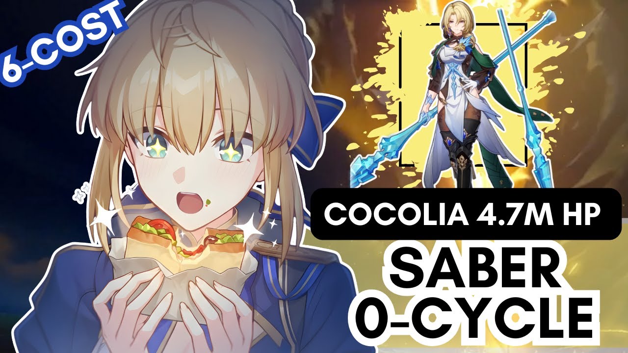 Saber Deleted 94% of Cocolia's HP Within 0 AV | MoC 3.8 (0-cycle) - Saber E1S1