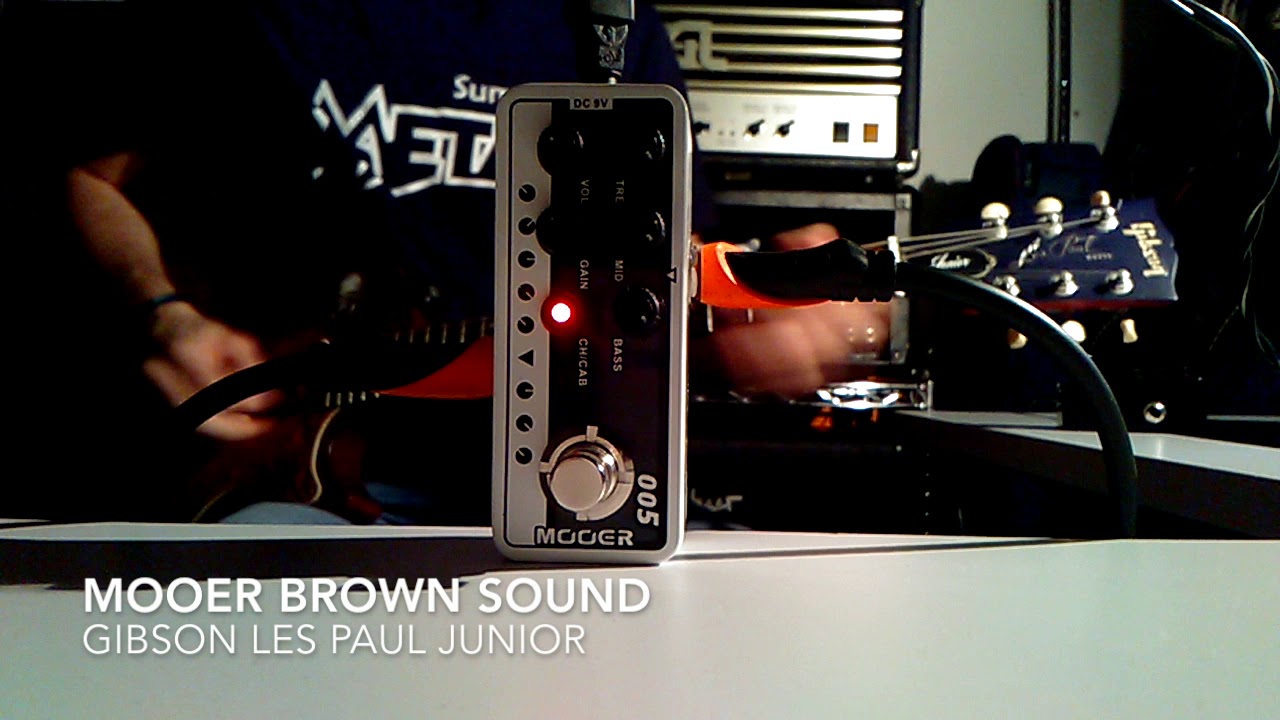 Mooer Brown Sound 005 & Mooer Blacknight 009