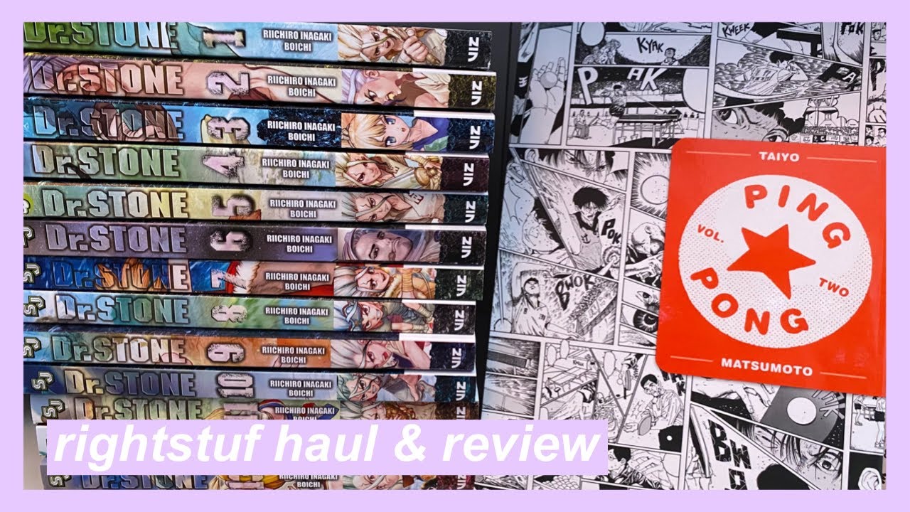 rightstuf manga haul & review