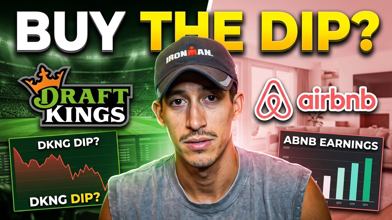 LIVE NOW: DRAFTKINGS & AIRBNB EARNINGS REPORT TODAY!!!