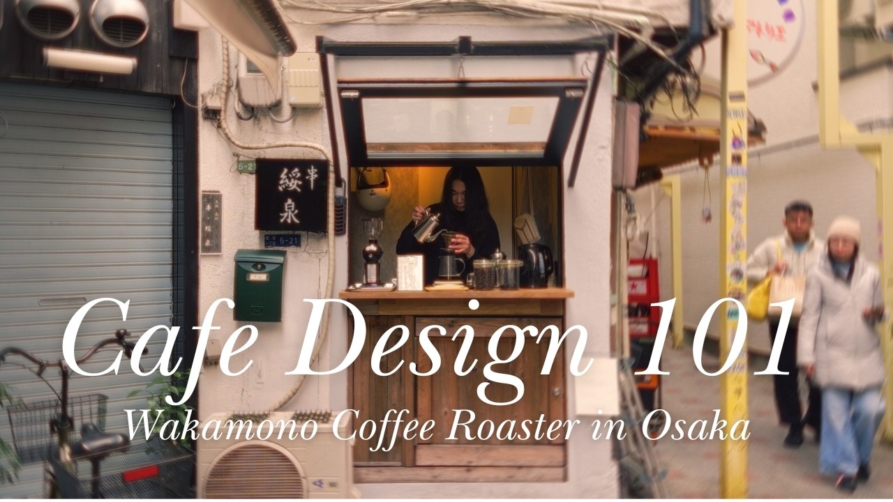 Architects Full Design Breakdown of a Japanese Cafe (Wakamono Coffee Roaster)