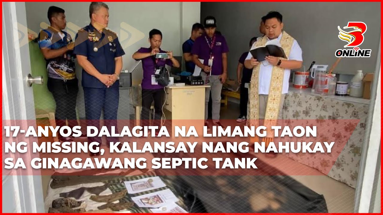17 anyos dalagita na limang taon ng missing, kalansay nang nahukay sa ginagawang septic tank