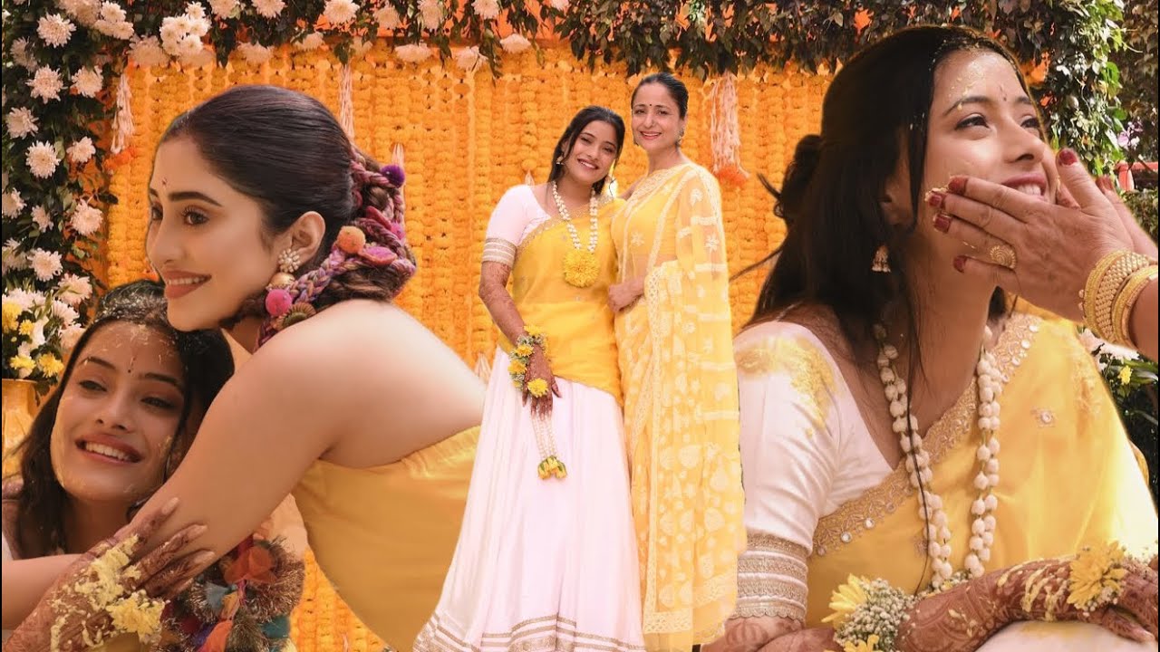 Haldi Ceremony || Garhwali Style Haldi || Khushiyan, Aansu aur Phoolon Ki Baarish 💛🌼