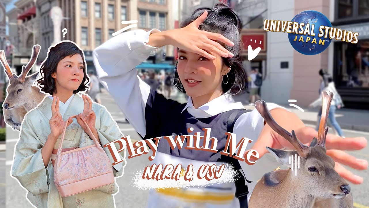 Vlog | ไปทำอะไรที่ Nara ? เที่ยว USJ ครั้งเเรกหัวเยิงไปหมด !! | Osaka Japan