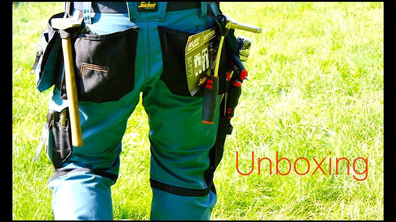 Special Unboxing Snickers Workwear Arbeitshose  von MrHandwerk*