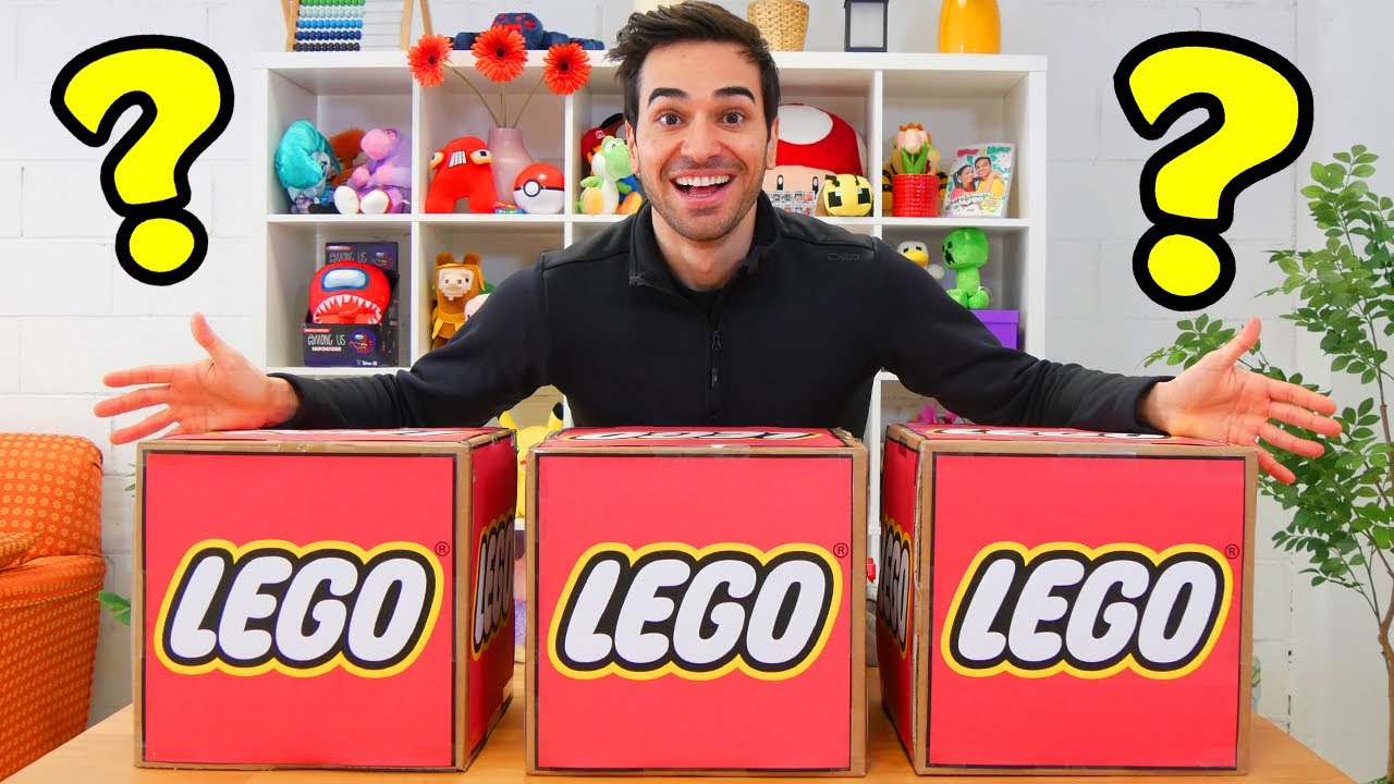 APRIAMO I LUCKY BLOCK GIGANTI LEGO NELLA VITA REALE