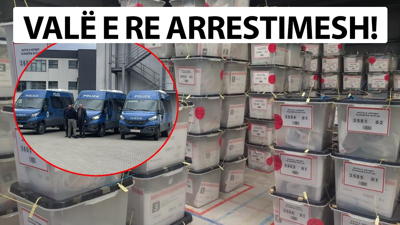 VALË E RE ARRESTIMESH! Manipulim votash në PRIZREN!
