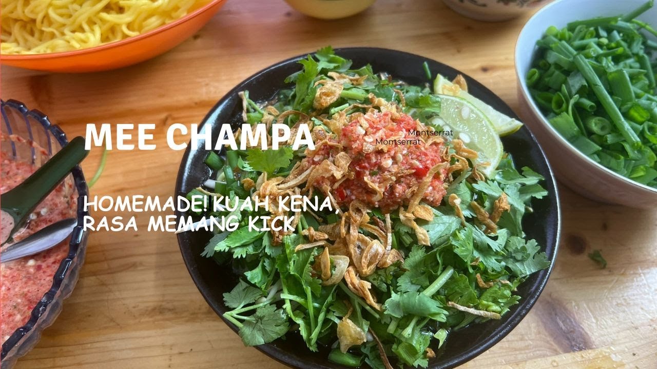 Mee Champa | Homemade | Kuah Kena Rasa Memang Kick |