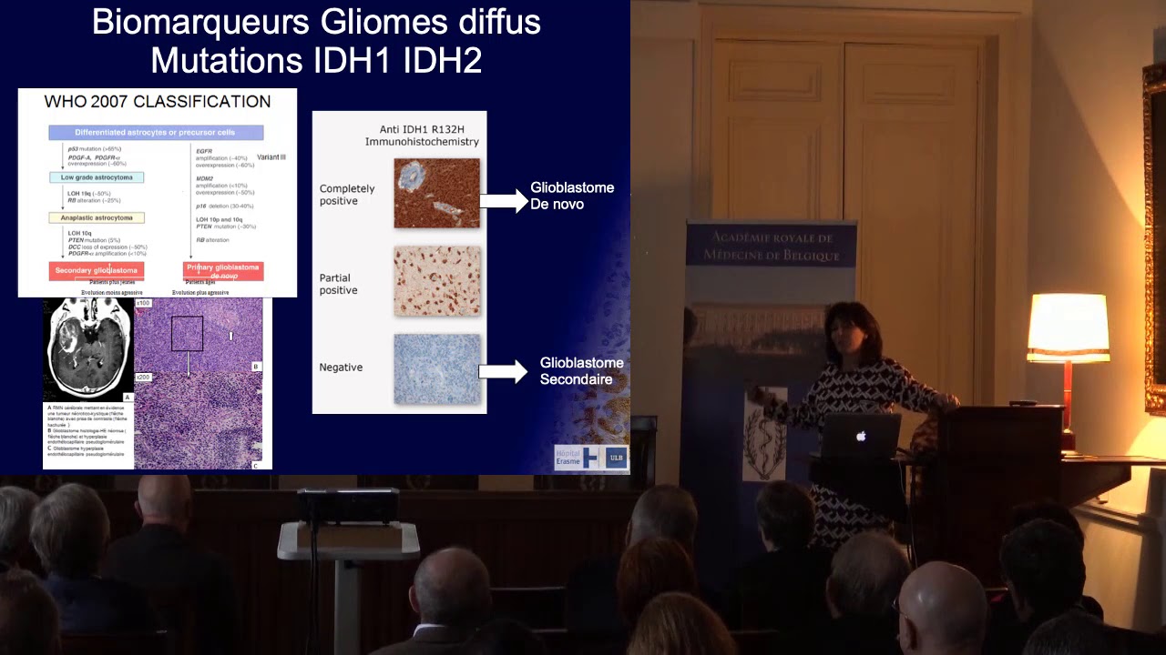 Isabelle Salmon: La classification des tumeurs du système nerveux central de l'OMS de 2016