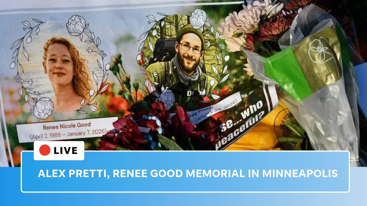 Watch live: Alex Pretti, Renee Good memorial held in Minneapolis