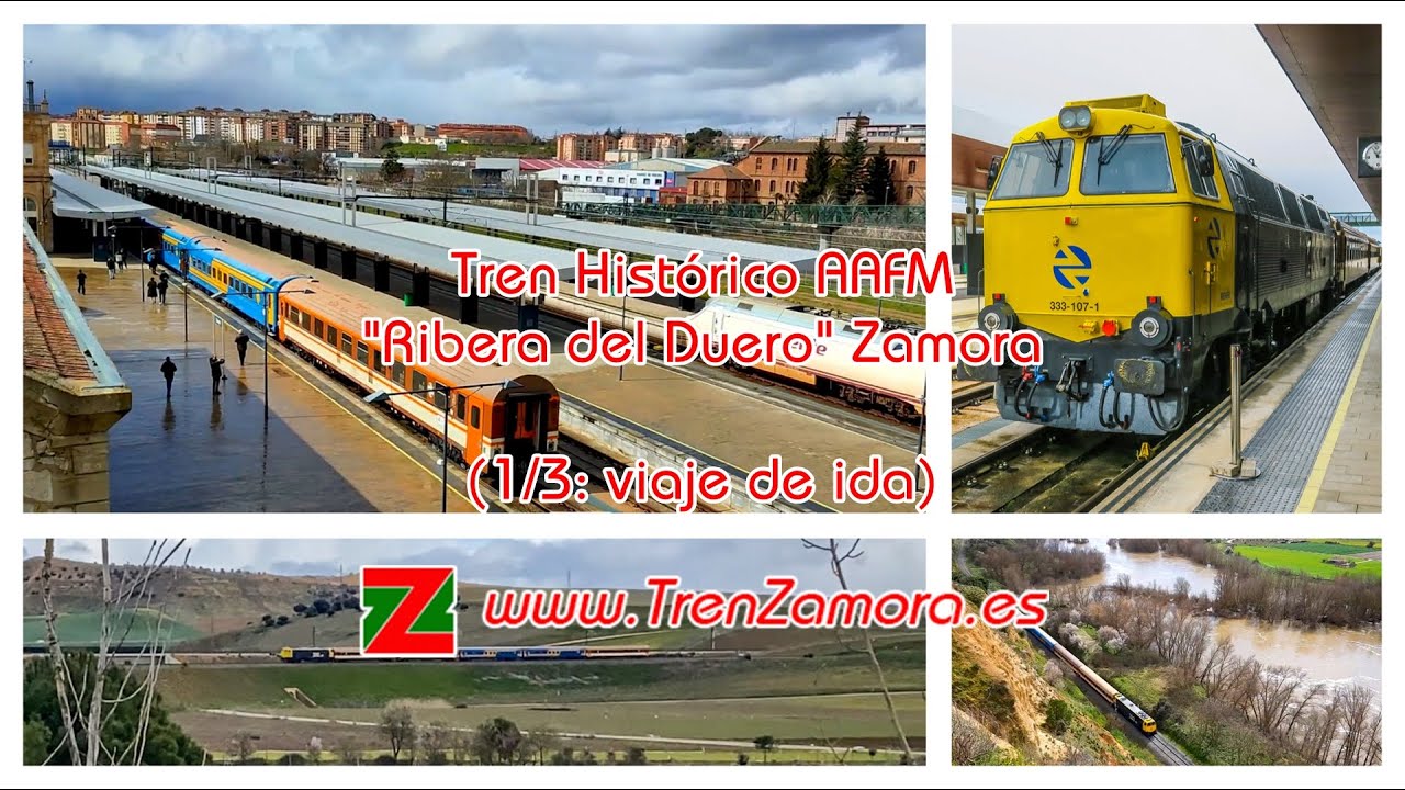 www.TrenZamora.es | Tren Histórico AAFM Ribera del Duero (1/3)
