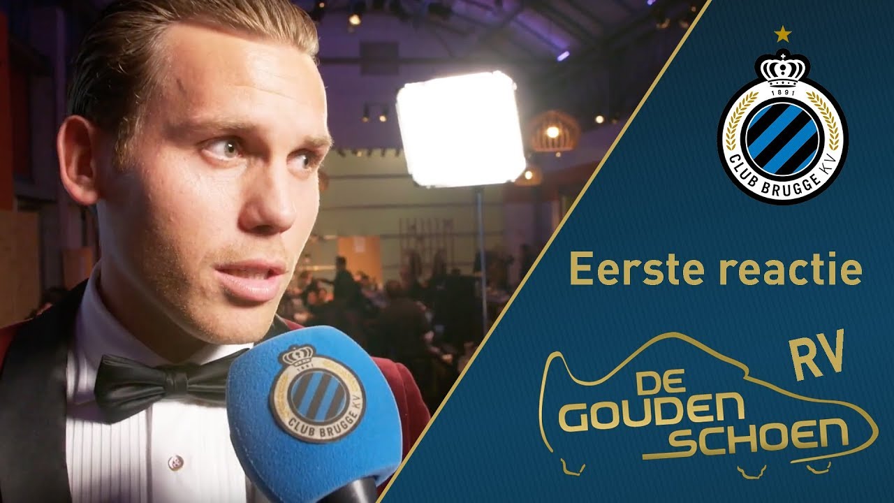 CLUB BRUGGE Gouden schoen Ruud Vormer | Eerste reactie | 2017-2018