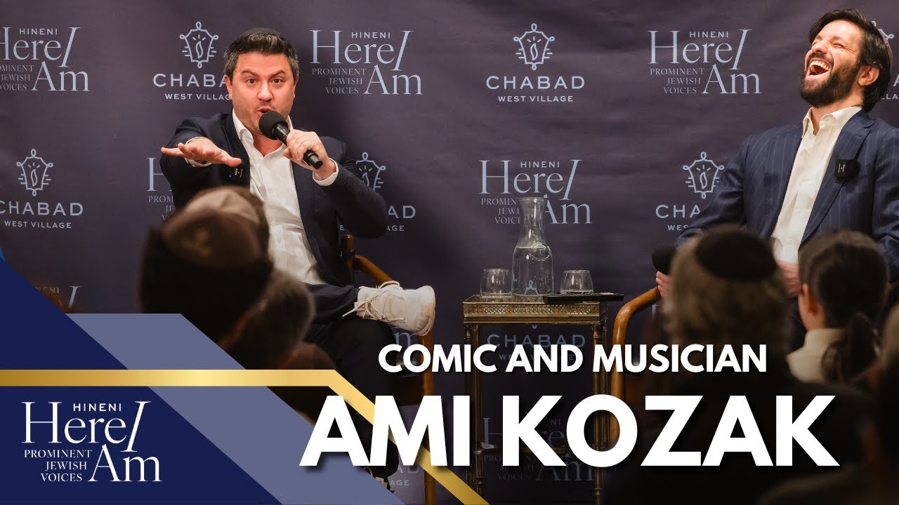 “Before Singer, Comedian, Commentator, I’m a Jew” -Ami Kozak’s Identity Made Him Better at His Craft