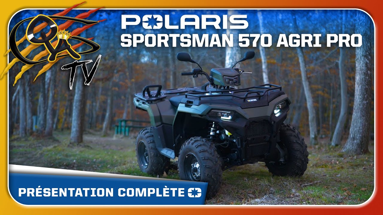 1 Million d’Exemplaires Vendus : Le Polaris Sportsman 570 Agri Pro en Détail