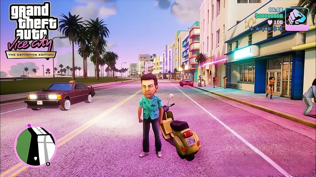 GTA VICE CITY DEFINITIVE EDITION, KOTA LEGEND INI MASIH HIDUP! SEMOGA BISA 50% MALAM INI..
