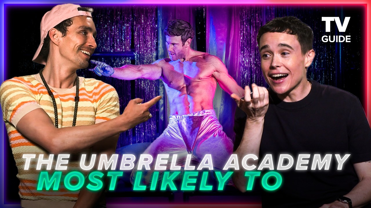 The Umbrella Academy Cast Plays Most Likely To | Elliot Page, Aidan Gallagher, Emmy Raver-Lampman