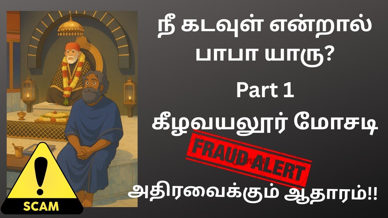 உஷார் மக்களே 🤫 பக்தி எனும் பெயரில் மிரட்டல் | நானே கடவுள், நானே சித்தன், நானே சிவன் ALERT!! 🤫 