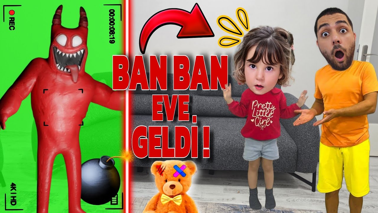 CARTOON CAT EVİME GELDİ MİLA HAKAN !! BASKIN YAPTIK KAPANA KISILDI!!