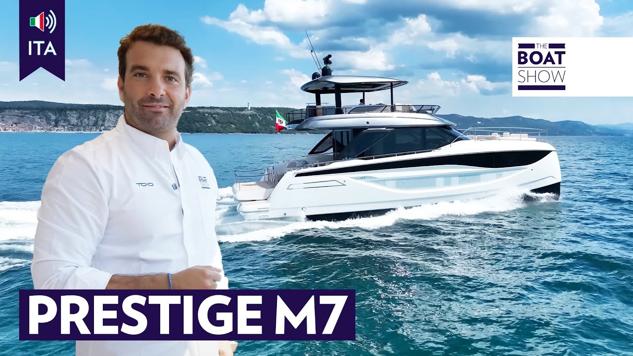 [ITA] PRESTIGE M7 - Prova Yacht a Motore - The Boat Show
