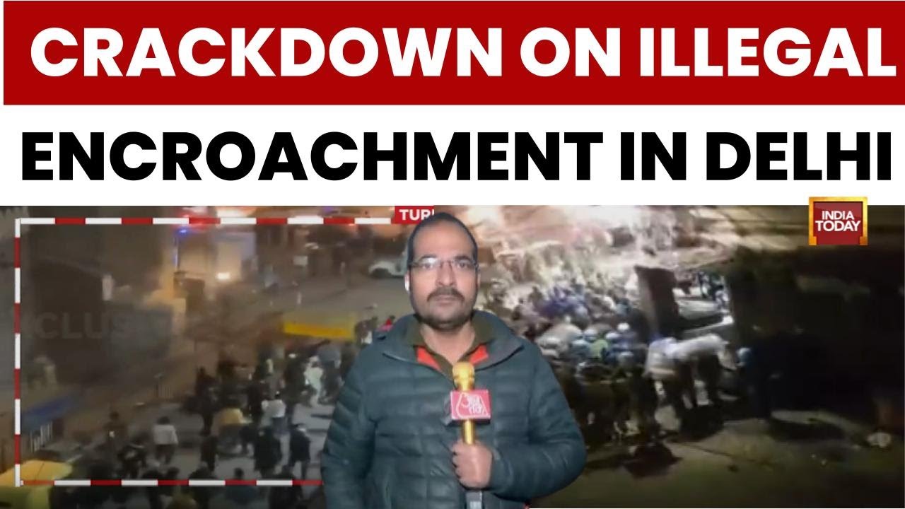 MCD Demolition Drive Near Delhi's Turkaman Gate After High Court Order | India Today News