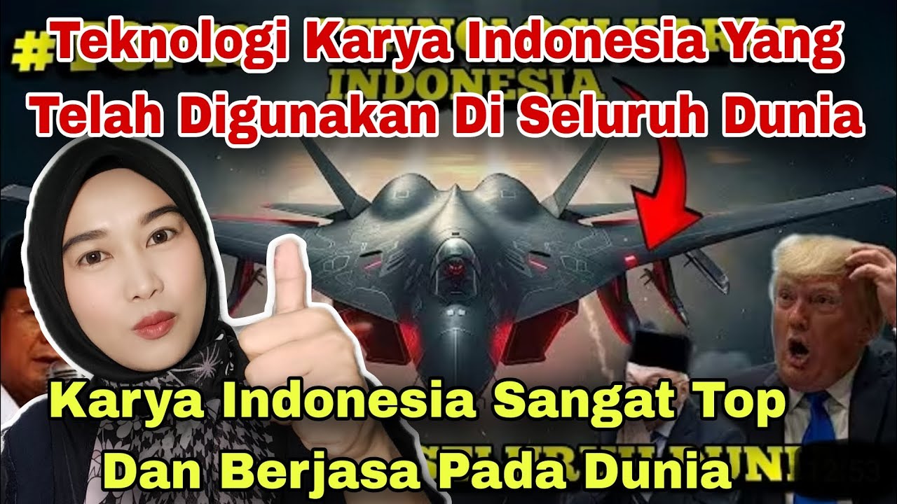 TEKNOLOGI KARYA INDONESIA DIGUNAKAN DI SELURUH DUNIA, KARYA INDONESIA BERJASA‼️MALAYSIAN REACT