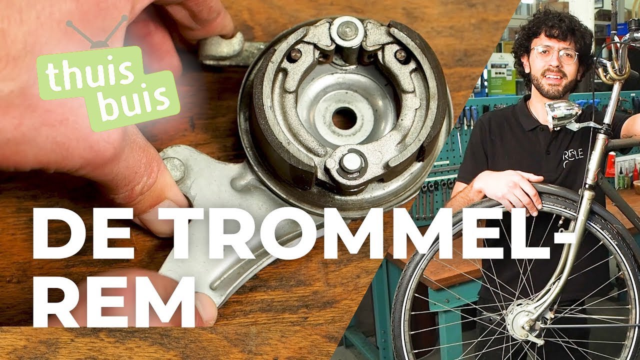 Onderhoud en vervang de trommelrem van je fiets | ThuisLeren