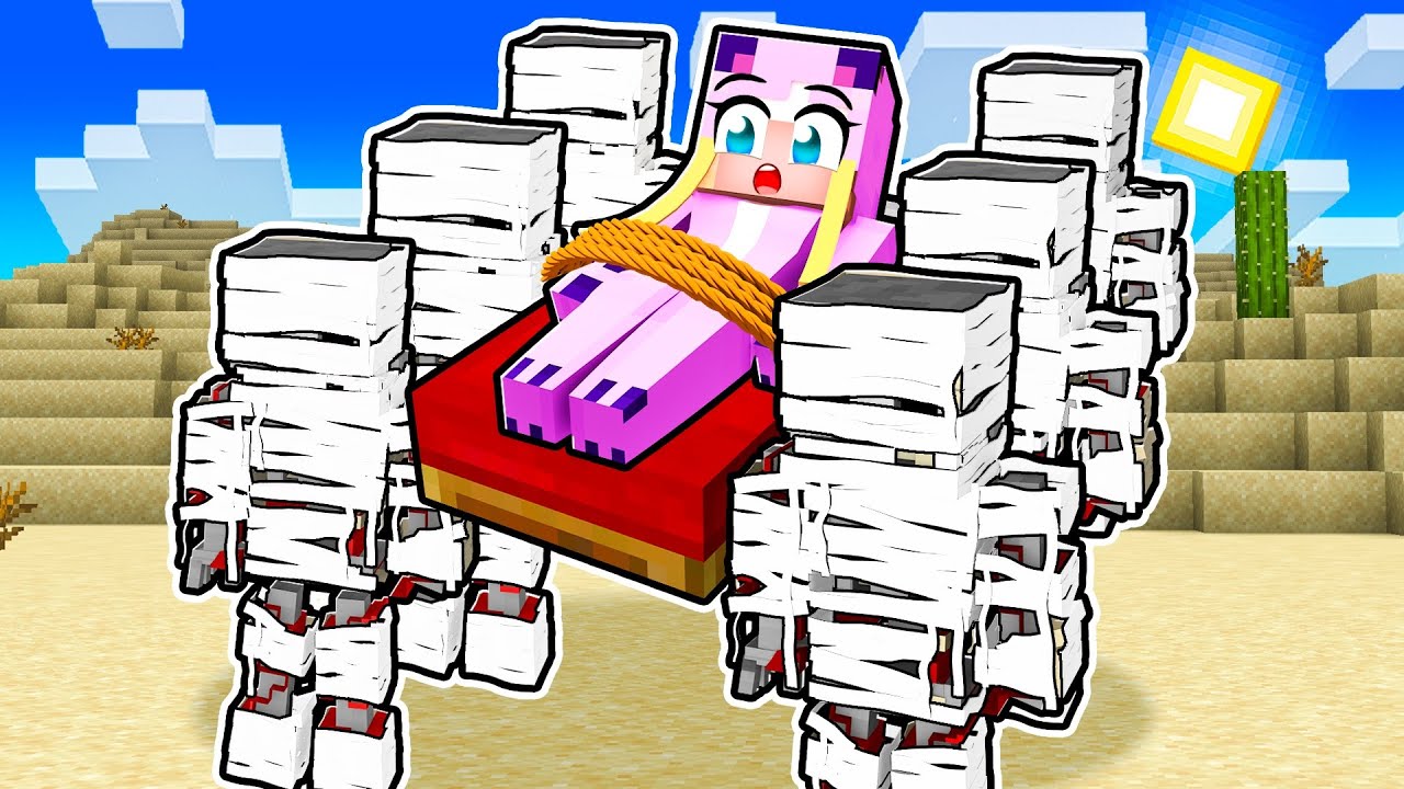 ISY wird von MUMIEN ENTFÜHRT! 🌸 Minecraft Freunde 3