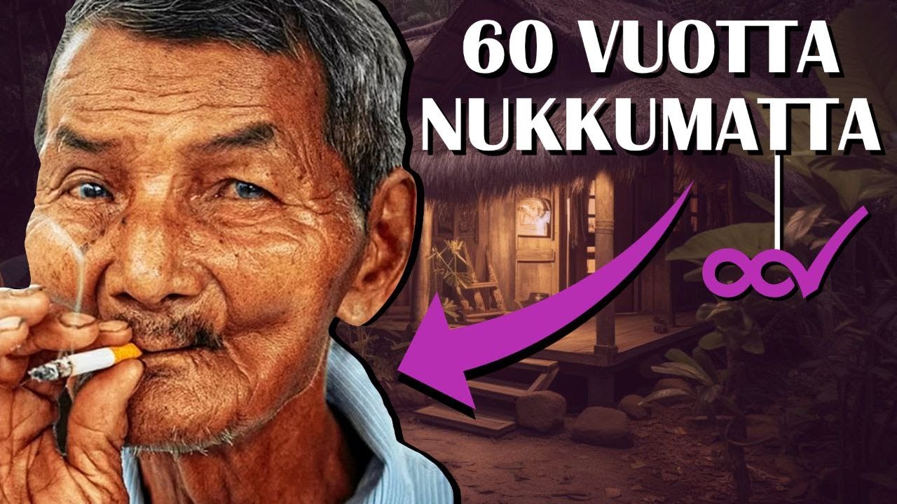 TÄMÄ MIES EI OLE NUKKUNUT YLI 60 VUOTEEN
