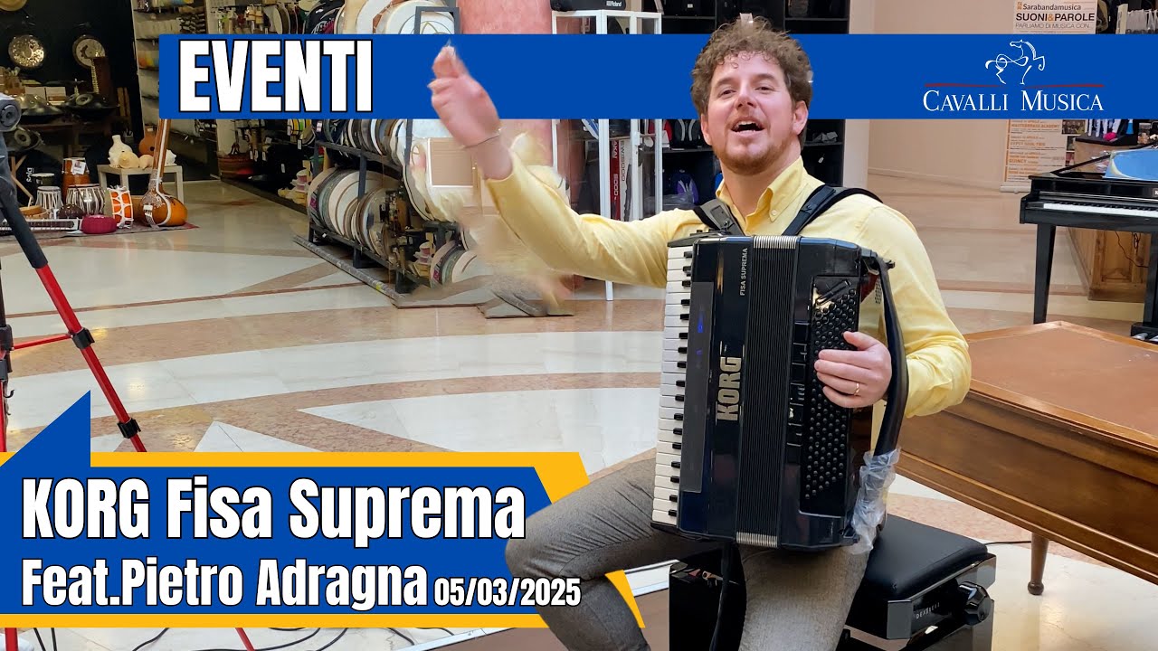 Pietro Adragna play Korg Fisa Suprema.