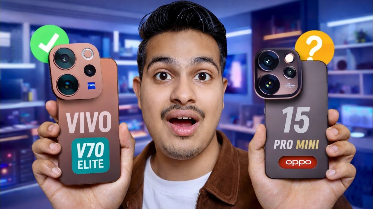 Best Compact Camera Phone | V70 Elite vs Reno 15 Pro mini