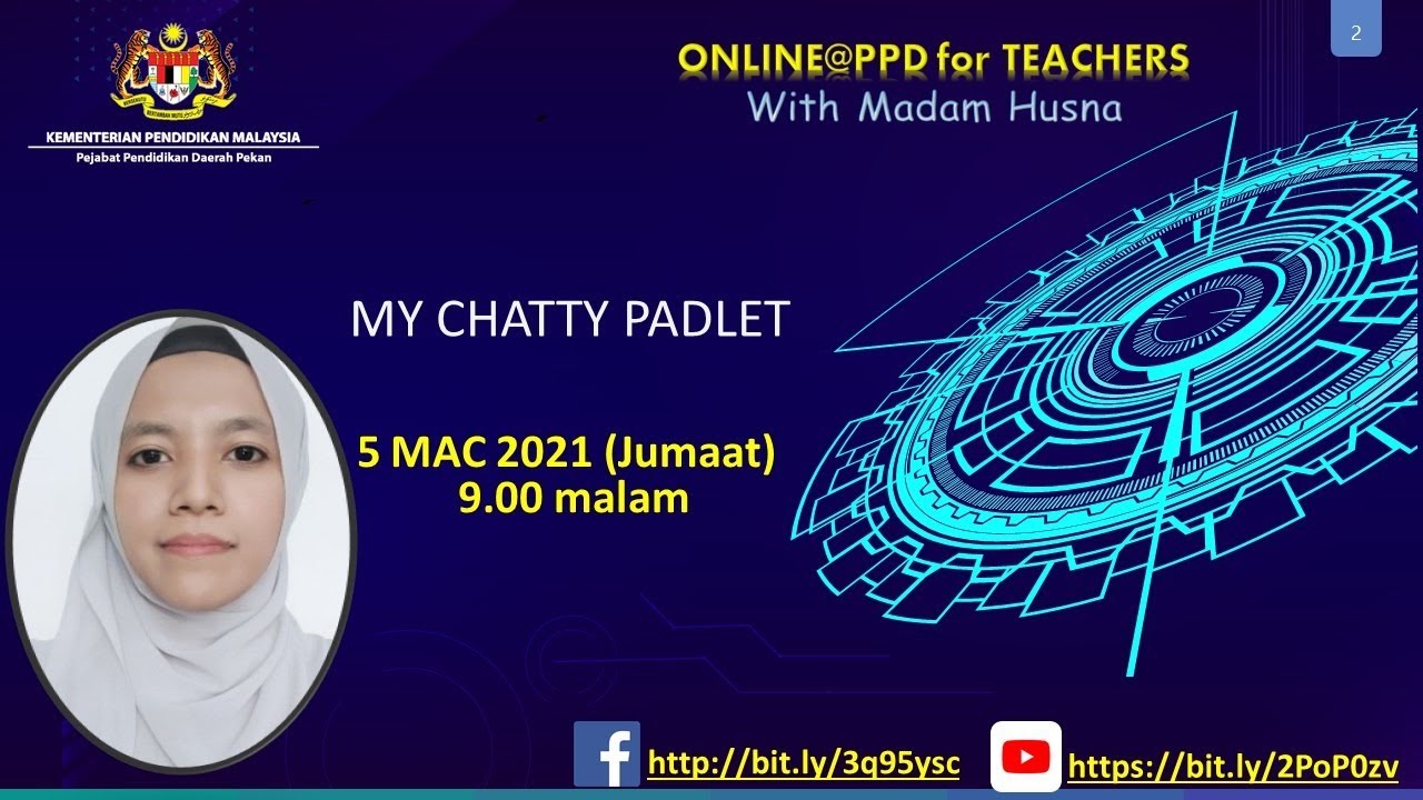 Online@PPD for Teachers - My Chatty Padlet