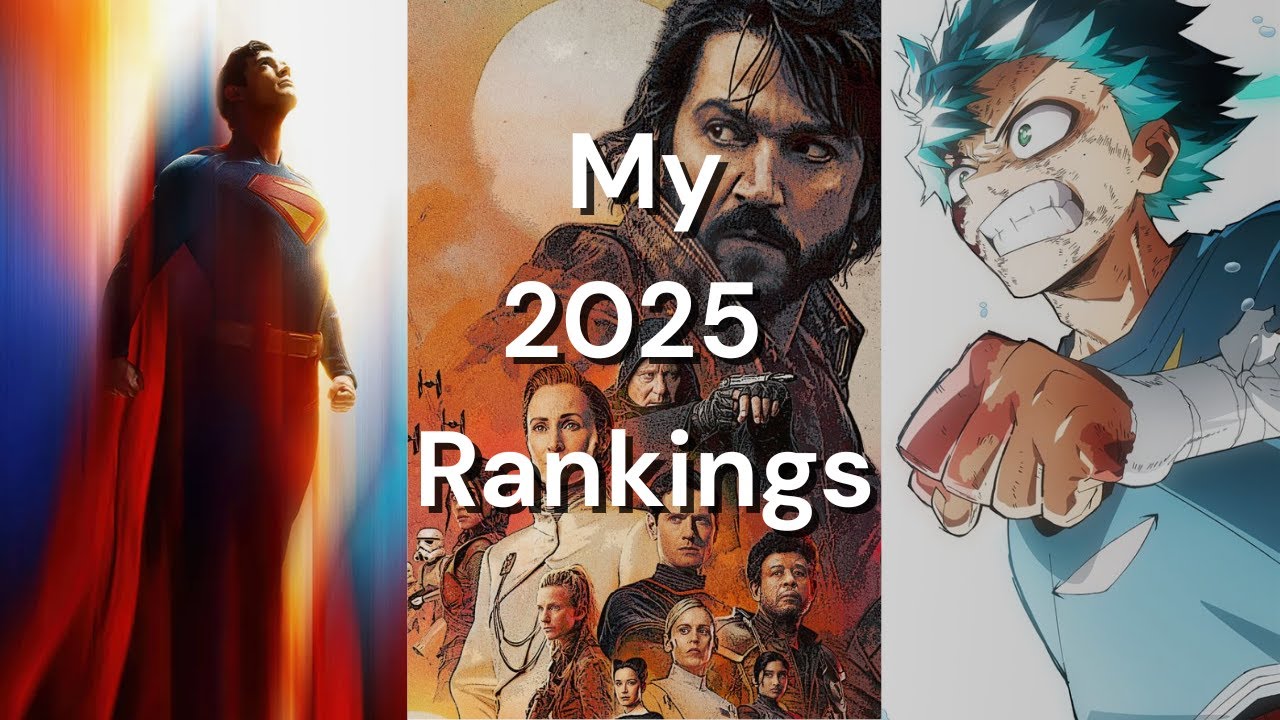 Anbu's 2025 Rankings- Movies, TV Series, Animes, and More!