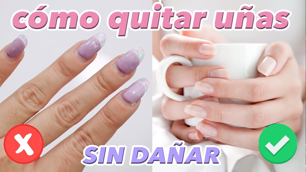 Como QUITAR uñas ACRÍLICAS en casa (FÁCIL Y SIN DAÑAR) ♥ Jimena Aguilar