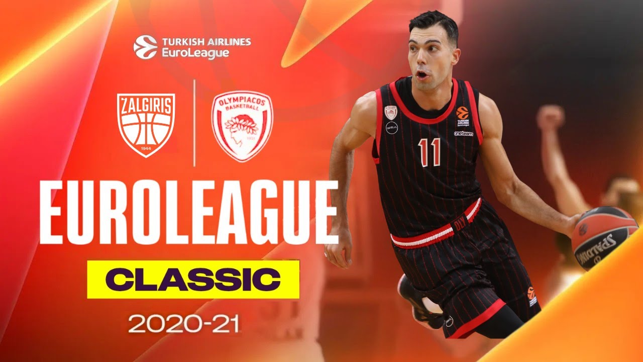 Down-to-the-Wire THRILLER | Zalgiris - Olympiacos | EUROLEAGUE CLASSIC GAMES 2020-21