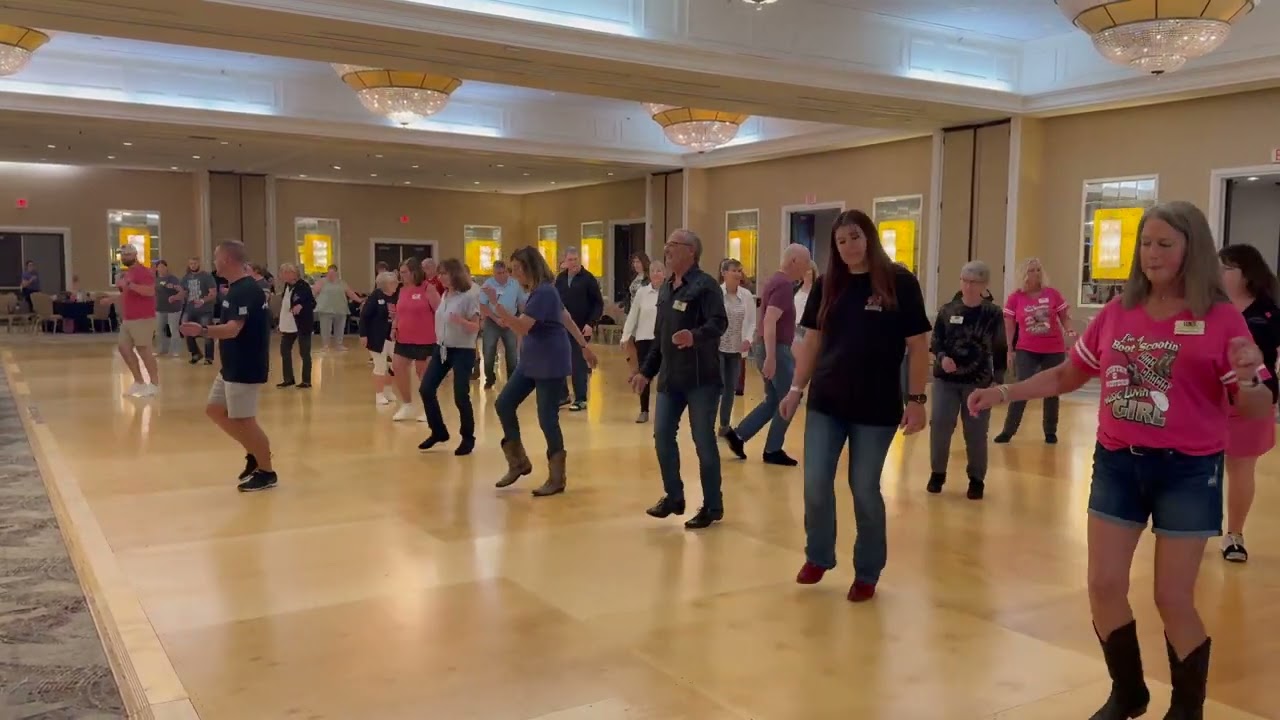 Florida Beaches Line Dance Demo