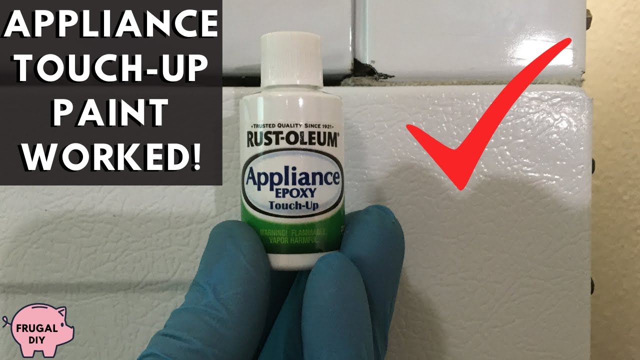Repair Scratches & Chips on Stove & Appliances with Appliance Paint